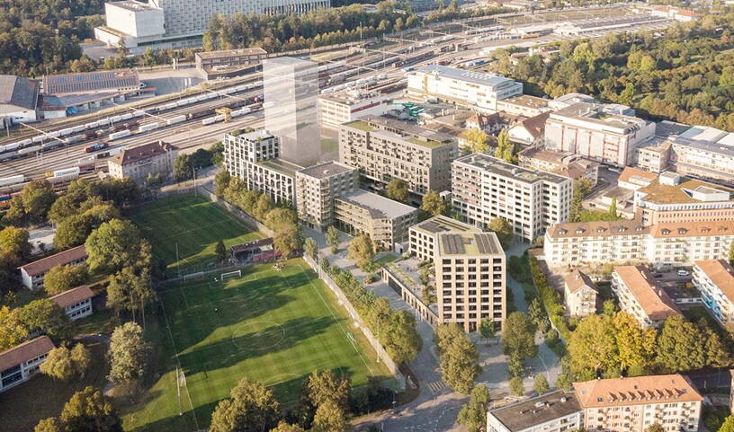 Instandsetzung Hochhaus Siedlung Rüti