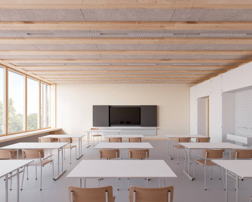 Neubau Kindergarten und Tagesschule Neubau Kindergarten und Tagesschule