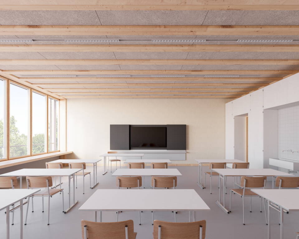 Neubau Kindergarten und Tagesschule Neubau Kindergarten und Tagesschule