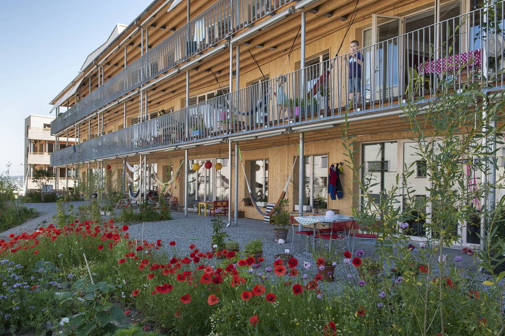 Neubau Siedlung Wohnbaugenossenschaft Oberfeld