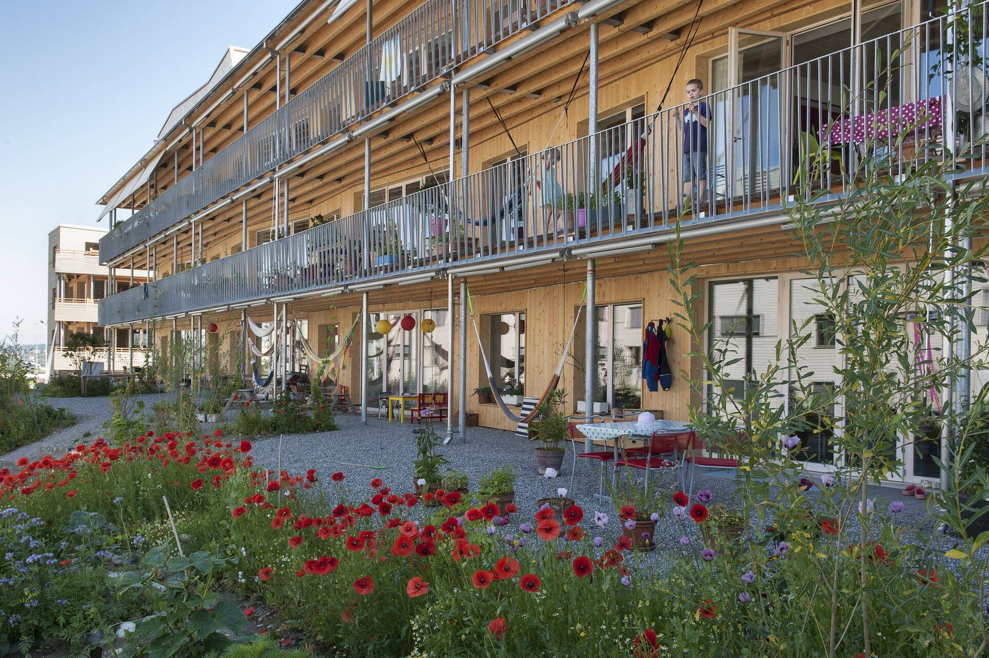 Neubau Siedlung Wohnbaugenossenschaft Oberfeld