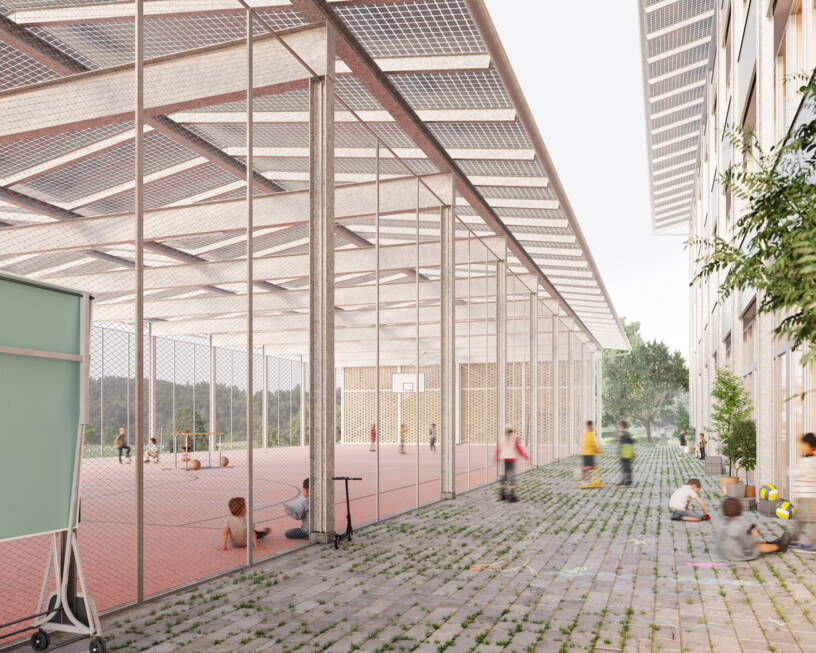 Neubau Kindergarten und Tagesschule Neubau Kindergarten und Tagesschule
