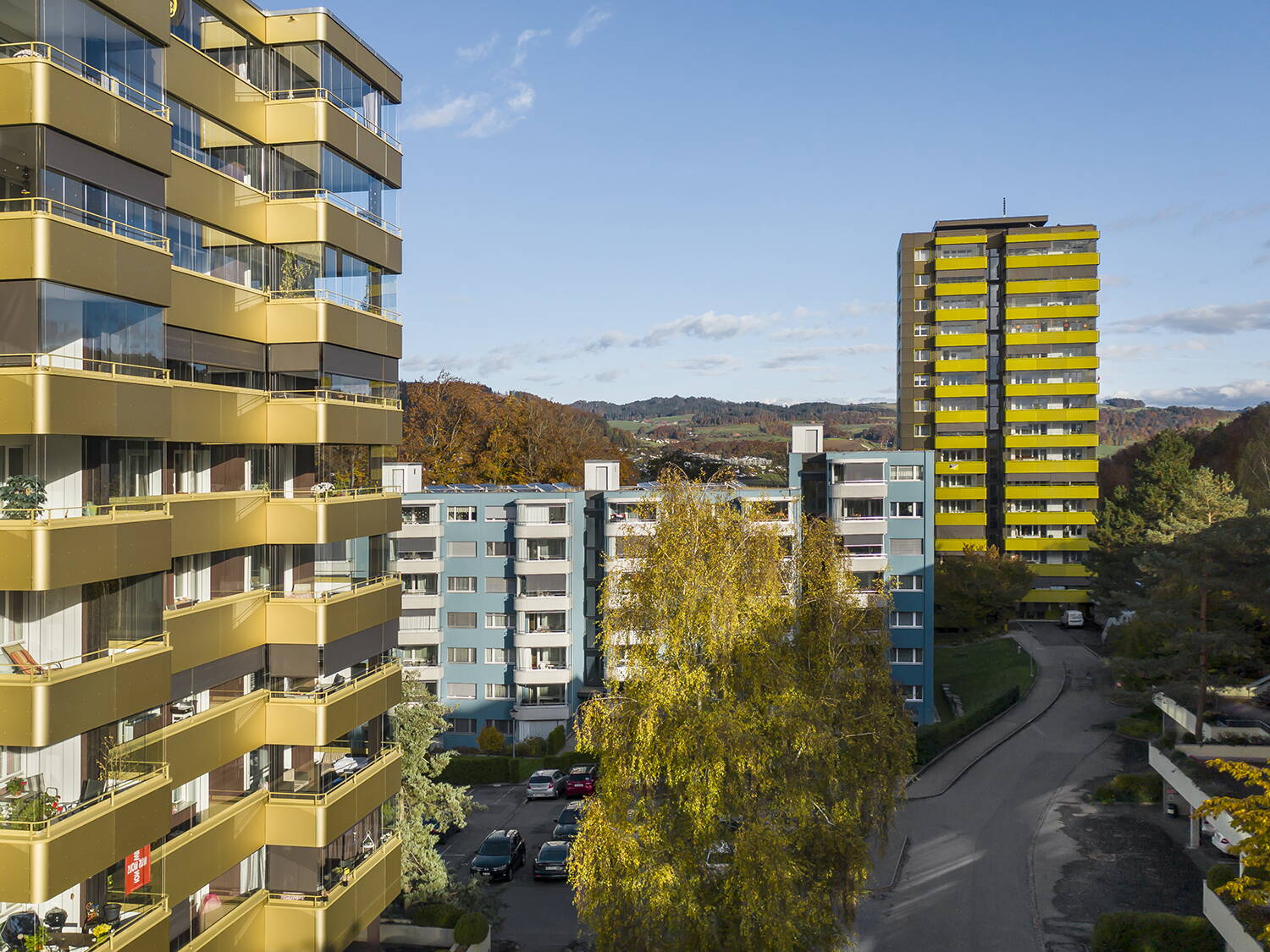 Instandsetzung Hochhaus Siedlung Rüti